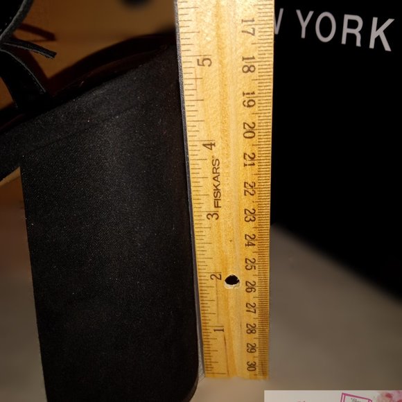 Black Chunky Platform Heel - Picture 3 of 3